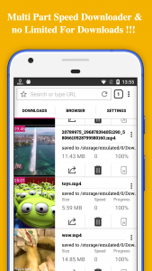 اسکرین شات برنامه Video Downloader, برنامج تنزيل 5