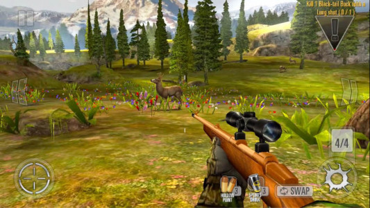 اسکرین شات بازی شکار آهو در جنگل | بازی تفنگی 3