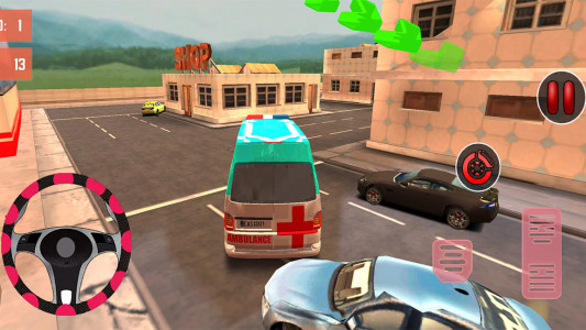 اسکرین شات بازی بازی رانندگی با آمبولانس 5