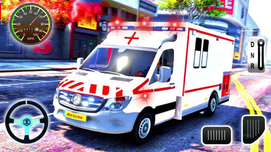 اسکرین شات بازی بازی رانندگی با آمبولانس 4