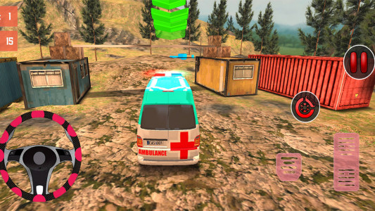 اسکرین شات بازی بازی رانندگی با آمبولانس 8