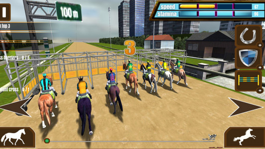 اسکرین شات بازی بازی مسابقه اسب سواری 2