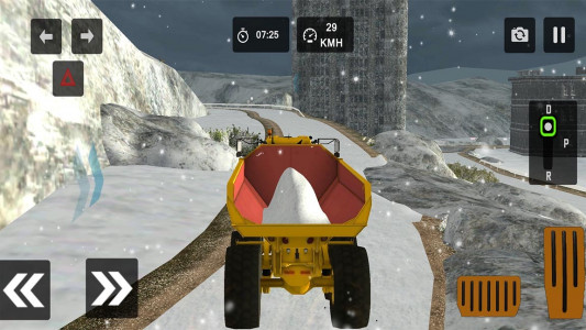 اسکرین شات بازی بازی رانندگی با ماشین برف روب 7
