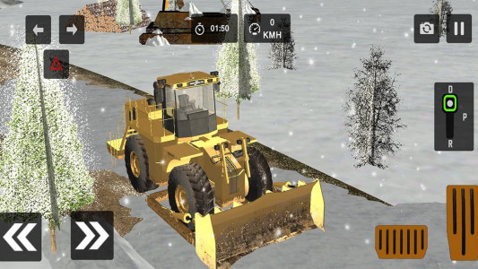 اسکرین شات بازی بازی رانندگی با ماشین برف روب 3