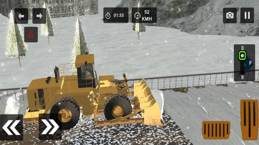 اسکرین شات بازی بازی رانندگی با ماشین برف روب 5