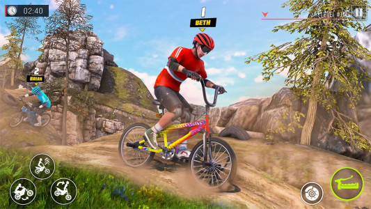 اسکرین شات بازی مسابقه دوچرخه سواری | بازی جدید 3