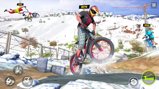 اسکرین شات بازی مسابقه دوچرخه سواری | بازی جدید 2