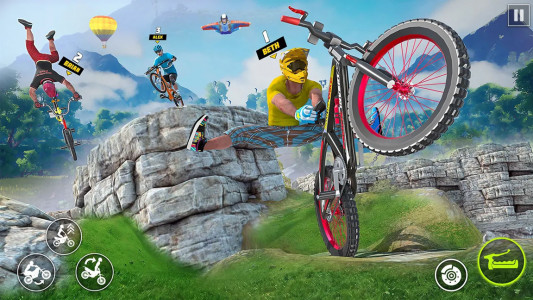 اسکرین شات بازی مسابقه دوچرخه سواری | بازی جدید 1
