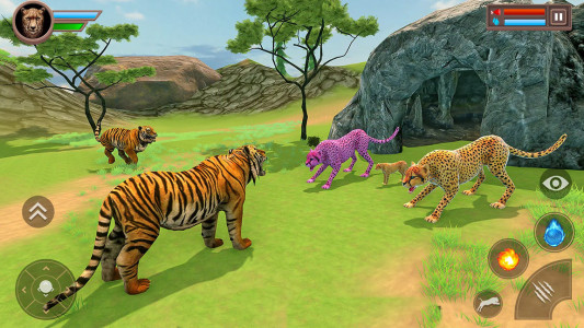 اسکرین شات بازی بازی یوزپلنگ در جنگل 1