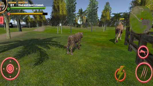 اسکرین شات بازی بازی یوزپلنگ در جنگل 6