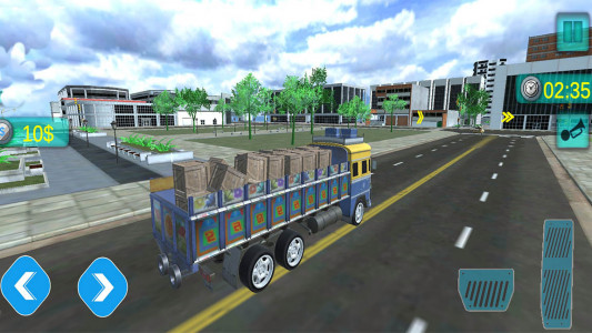 اسکرین شات بازی رانندگی با کامیون هندی | ماشین سنگین 4