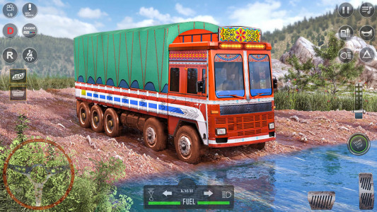اسکرین شات بازی رانندگی با کامیون هندی | ماشین سنگین 2