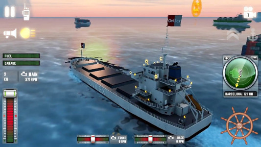 اسکرین شات بازی بازی کشتی باربری | بازی جدید 1