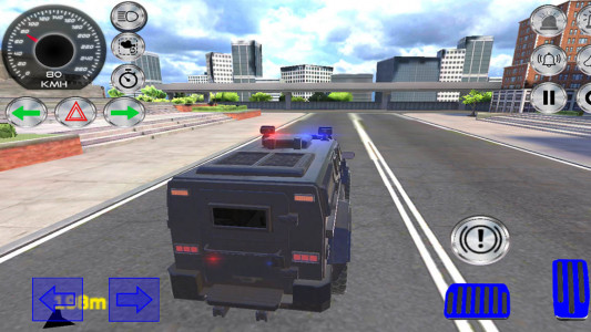 اسکرین شات بازی بازی رانندگی با ماشین یگان ویژه 4