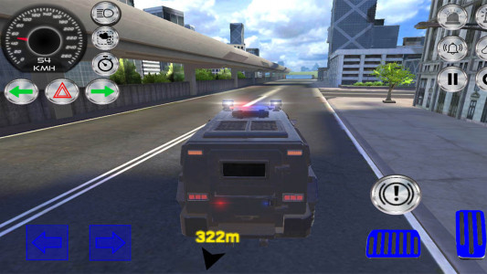 اسکرین شات بازی بازی رانندگی با ماشین یگان ویژه 7
