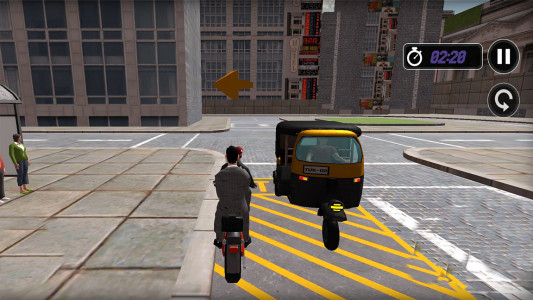 اسکرین شات بازی تاکسی موتوری | موتور بازی 4