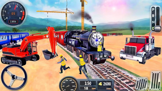 اسکرین شات بازی ساخت ریل قطار | بازی جدید 2