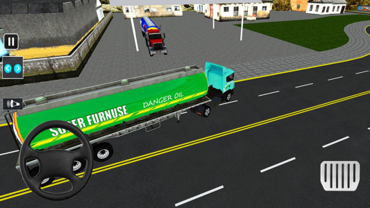 اسکرین شات بازی کامیون حمل سوخت | بازی کامیون 5
