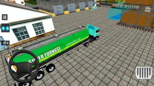 اسکرین شات بازی کامیون حمل سوخت | بازی کامیون 4