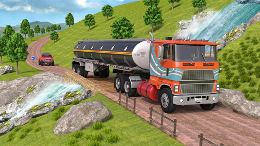 اسکرین شات بازی کامیون حمل سوخت | بازی کامیون 1