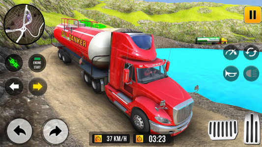 اسکرین شات بازی کامیون حمل سوخت | بازی کامیون 2