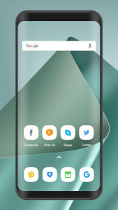 اسکرین شات برنامه Launcher & theme for Asus ZenFone Max Plus (M1) 6