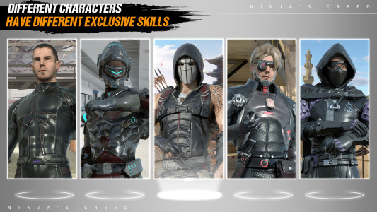 اسکرین شات 5 بازی Ninja’s Creed:3D Shooting Game