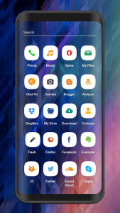 اسکرین شات برنامه Launcher & Theme for Samsung Galaxy A6 Plus 2018 2