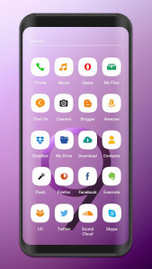 اسکرین شات برنامه Theme for Galaxy S9 Plus 8