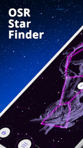 اسکرین شات برنامه OSR Star Finder - Stars, Constellations & More 1