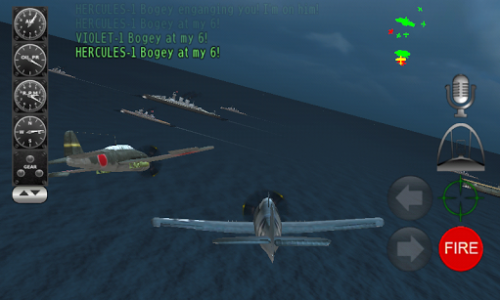 اسکرین شات بازی Pacific Navy Fighter C.E. (AS) 8