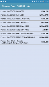 اسکرین شات برنامه Subtitle Downloader 5