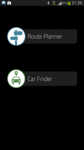 اسکرین شات برنامه Route Planner 1