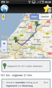 اسکرین شات برنامه Route Planner 6