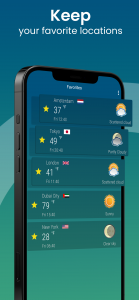 اسکرین شات 3 برنامه World Weather - Rain Radar