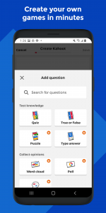 اسکرین شات 4 برنامه Kahoot! Play & Create Quizzes