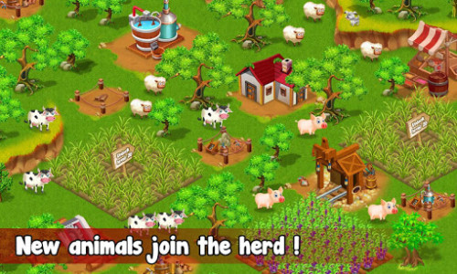 اسکرین شات بازی Hay Farm Day 5
