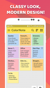 اسکرین شات 5 برنامه Color Notes