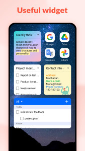 اسکرین شات 2 برنامه Nice Color Note,ToDo, Calendar