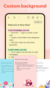 اسکرین شات برنامه Nice Color Note,ToDo, Calendar 3