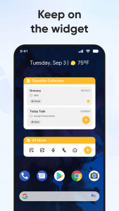 اسکرین شات 8 برنامه Notes: Color Notepad, Notebook