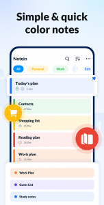 اسکرین شات برنامه Notepad, Notes, Easy Notebook 1