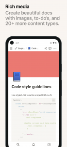 اسکرین شات برنامه Notion - notes, docs, tasks 3