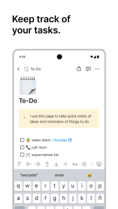 اسکرین شات 6 برنامه Notion: Notes, Tasks, AI