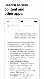اسکرین شات 6 برنامه Notion: Notes, Tasks, AI