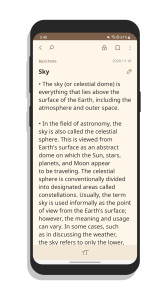 اسکرین شات 4 برنامه BasicNote: Notes & Notepad