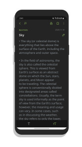 اسکرین شات 7 برنامه BasicNote: Notes & Notepad