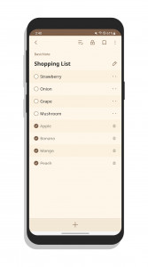 اسکرین شات 5 برنامه BasicNote: Notes & Notepad
