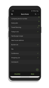 اسکرین شات 6 برنامه BasicNote: Notes & Notepad