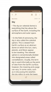 اسکرین شات 4 برنامه BasicNote: Notes & Notepad